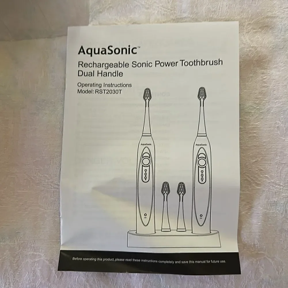AquaSonic Duo Series Pro Electric Tooth Brushes